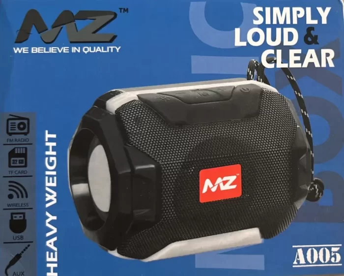 MZ 4.2 Wireless Bluetooth Speaker with | Mic | Aux| USB | SD Card for All Laptop, Tablet & Smartphone (Hybrid Color)