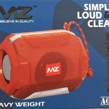 MZ 4.2 Wireless Bluetooth Speaker with | Mic | Aux| USB | SD Card for All Laptop, Tablet & Smartphone (Red Color)