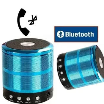 Cyomi Newest Mini Wireless Bluetooth Speaker WS-887 with FM Radio, Memory Card Slot, USB Pen Drive Slot, AUX Input Mode - Image 2