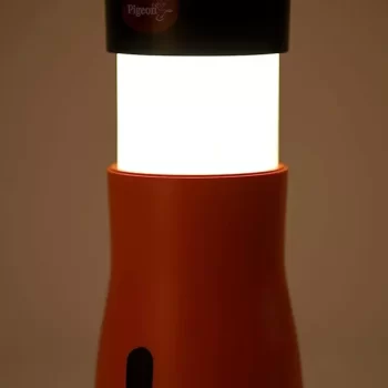 Pigeon by Stovekraft Lumino Pro Desk, Torch Emergency Lamp with 1200mAH Battery (Orange) - Image 4