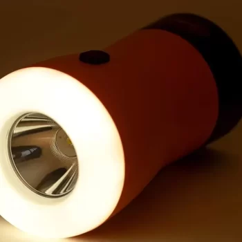 Pigeon by Stovekraft Lumino Pro Desk, Torch Emergency Lamp with 1200mAH Battery (Orange) - Image 3