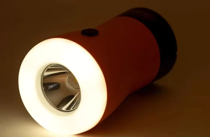 Pigeon by Stovekraft Lumino Pro Desk, Torch Emergency Lamp with 1200mAH Battery (Orange) - Image 3