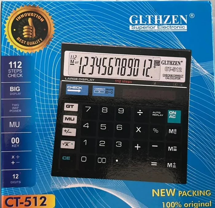 Clthzen CT512  Financial Calculator  - Big Display