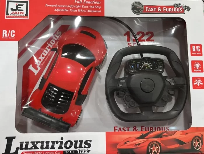 Remote Control Model Car .Handle Design Remote. Best for Diwali Gift, Birthday Gift, Birthday Return Gift.( Multi-Colour)