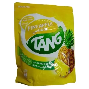 Tang Pineapple Drink Powder Resealable Pouch, 375 Gram , Imported