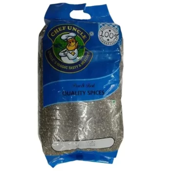 Chef Uncle Black Chia Seeds 1KG - Imported Product