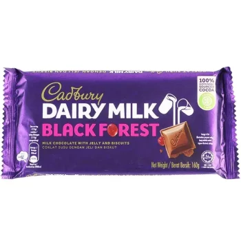 Cadbury Dairy Milk Black Forest (160 gm ) - Imported Chocolates