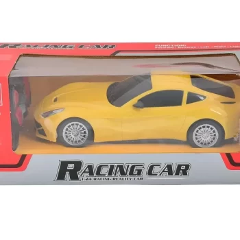 KAIJUN Racing Car with Remote, Yellow - Gifts Toys for Kids