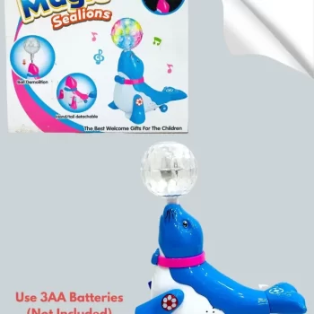 TOY KINGDOM Musical Dancing Sealion Toy with Music Flashing Lights Baby Musical Toys for Kids 1+Years - Image 5
