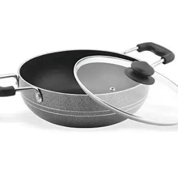 Leenex Non-Stick Kadai Pot 26cm with Induction Base