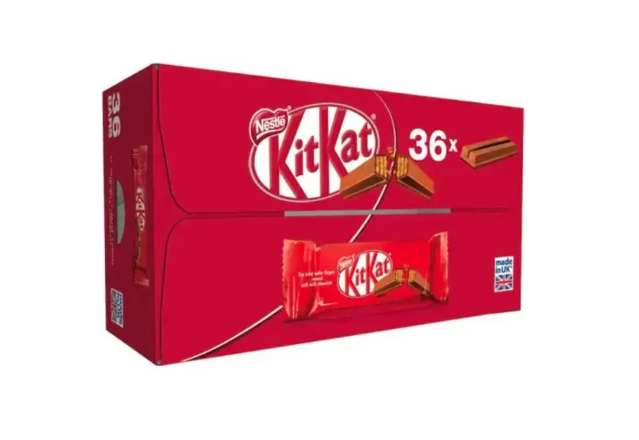 KitKat Chocolate box (20g, 36 bars) - UK made