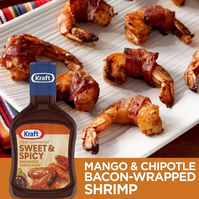 Kraft Sweet & Spicy Barbeque Sauce (18 oz Bottle) - 510 gm - Image 2