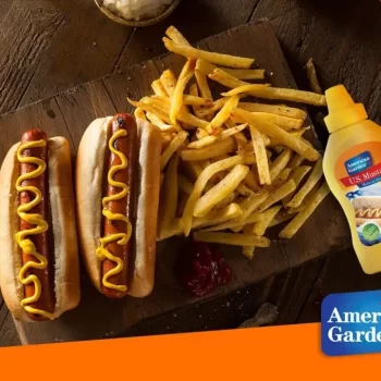 American Garden U.S. Mustard, 227g - Imported Product - Image 2