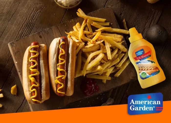 American Garden U.S. Mustard, 227g - Imported Product - Image 2