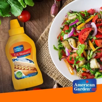 American Garden U.S. Mustard, 227g - Imported Product - Image 3