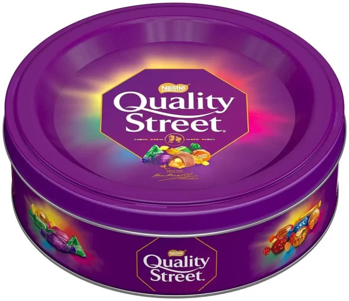 Quality Street Assorted Chocolates Tin Jar, 480 g - Imported Product