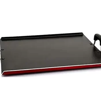 Leenex Non Stick 38 cm, Extra Large Home Products Multi Purpose Tawa for Dosa, Chapati Roti All in one Product- Red