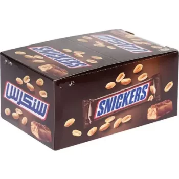 Snickers Chocolate Bar 480 gm ( 40 pcs x 12gm)  , Imported Chocolates