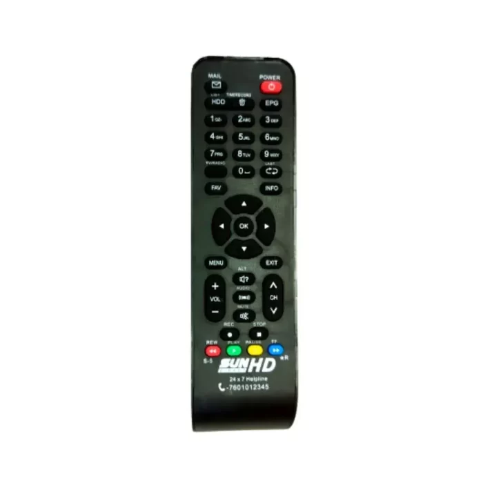 Universal Sun Direct HD Remote Control (Please Match Your Old Remote with Given Image)