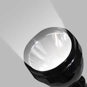 JY 8990 Rechargeable LED Flashlight Torch with Long Lasting Battery Performance & 500 mtr Long Range - Image 2
