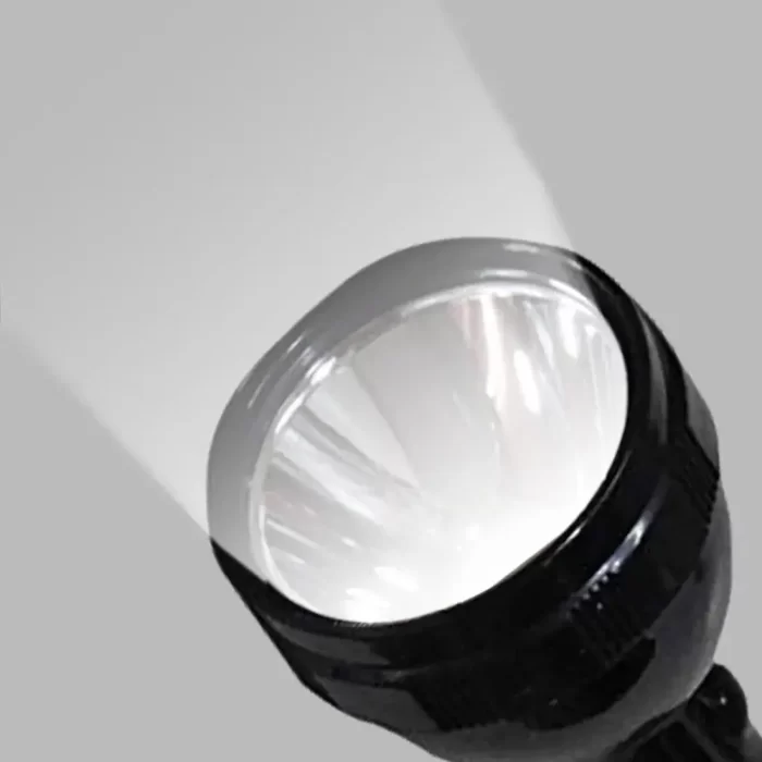 JY 8990 Rechargeable LED Flashlight Torch with Long Lasting Battery Performance & 500 mtr Long Range - Image 2