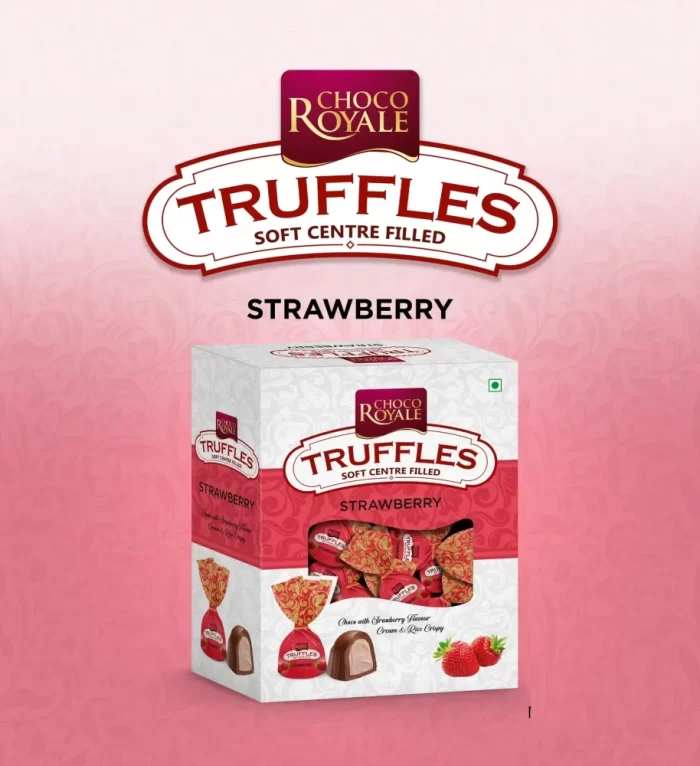 Choco Royale Truffles Strawberry ( 2 KG ) - Imported Chocolates - Image 2
