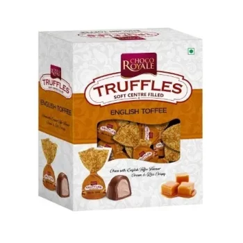 Choco Royale Truffles English Toffee ( 2 KG ) - Imported Chocolates