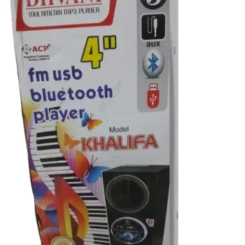 Tower Speaker Bluetooth Double Speaker  (Black, Stereo Channel) Multimedia MP3 Player - Image 2