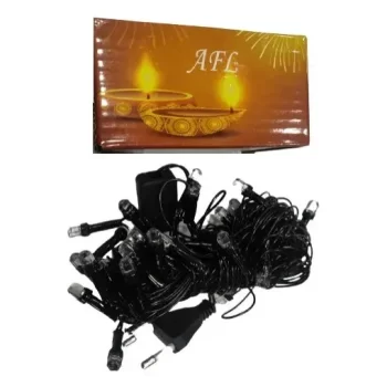 LED String Serial Light 30 Meter Copper LED Serial String Lights With 8 Modes Automatic Pattern Change. Waterproof & Flexible Led Rice Lights - LED Fairy Lights for Home Decoration, Diwali & Christmas – (Multicolor) - Image 2