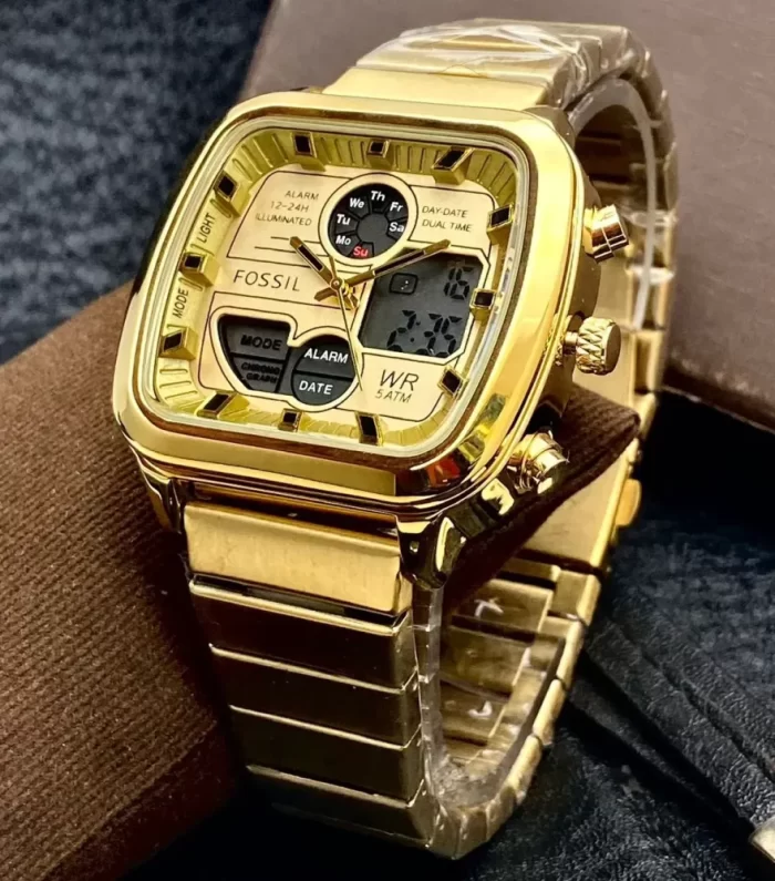 The Fossil Gold Watch