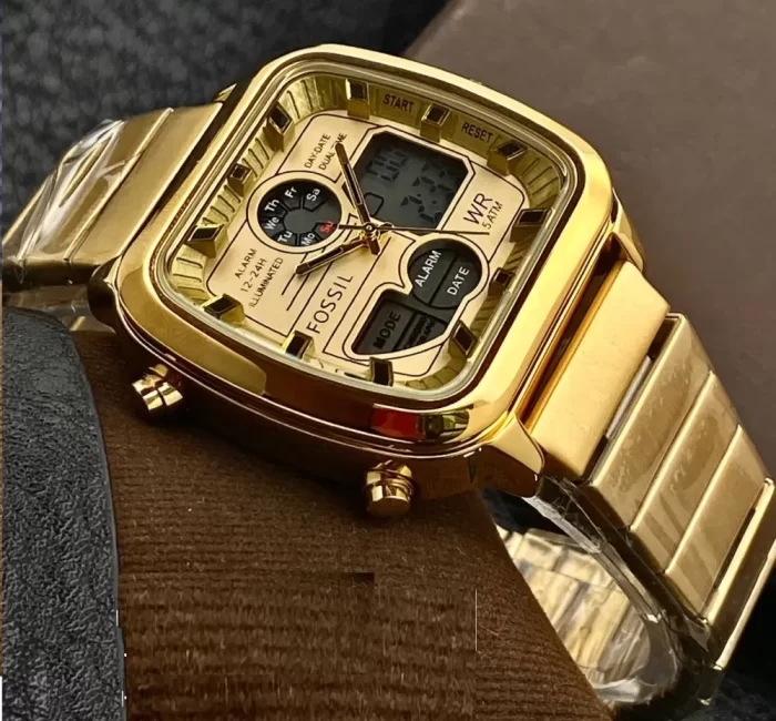The Fossil Gold Watch