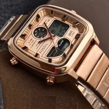 FS 5889 Rose Gold Analog - Digital Watch - Image 2