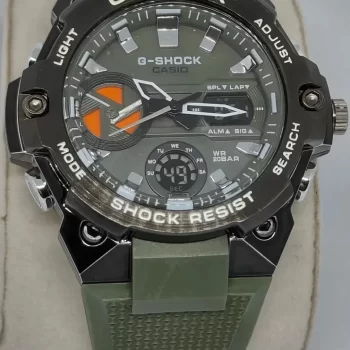G Shock Green Watch - Casio G Shock Green Stylish Swiss Analog-Digital Watch LF - Image 4