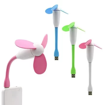 Flexible Cooling Relaxing USB Fan OTG Adapter Computer PC Laptop