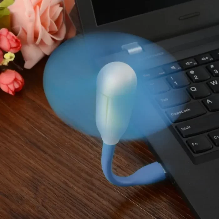 Flexible Cooling Relaxing USB Fan OTG Adapter Computer PC Laptop - Image 3