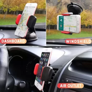 Car Cradle for Dashboard & Windshield Mobile Holder - Image 4