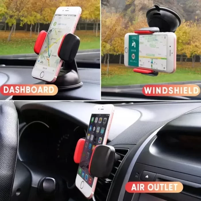 Car Cradle for Dashboard & Windshield Mobile Holder - Image 4