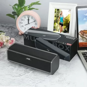 MZ M417SP (Portable Bluetooth Speaker) Dynamic Thunder Sound with High Bass 10 W Bluetooth Speaker (Black, Stereo Channel) - Image 4