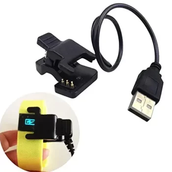FitMe Smart Band Charger Replacement USB Charging Cable Adapter For TW64 Worldwide Adaptor  (Black) - Image 2