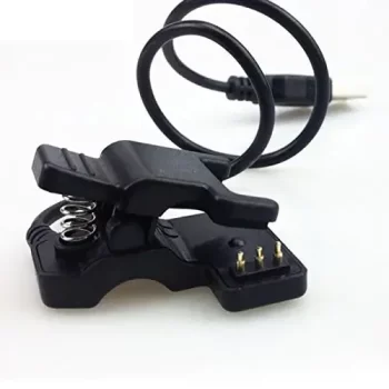 FitMe Smart Band Charger Replacement USB Charging Cable Adapter For TW64 Worldwide Adaptor  (Black)