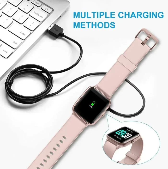USB Fast W26 Cable, Watch Charger Magnetic 2 pin, Watch Charger BoatFlash Edition Smartwatch Adapter Length 45 cm for Smart Watch (Charge only) - Image 7