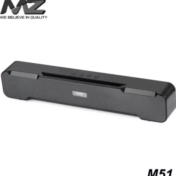 MZ M51 (Portable Home TV SOUNDBAR) Dynamic Thunder Sound 2400mAh Battery 16 W Bluetooth Soundbar - Heavy Bass ( FM Radio , TF Card , USB , AUX ) - Image 2