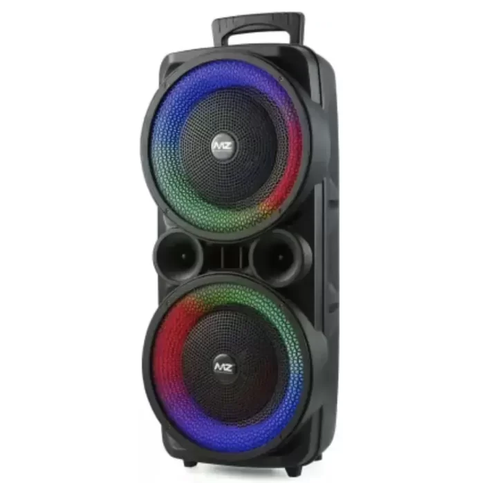 Bluetooth Speaker Dynamic Thunder Sound with wireless Bluetooth Party Speaker (Black, Stereo Channel) with 2 mic ( one wireless mic and one wired mic ) - Image 3