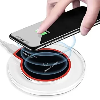 Wireless Qi Charger,Charging PAD for Supported Phones and Airpods (Wireless Charger)