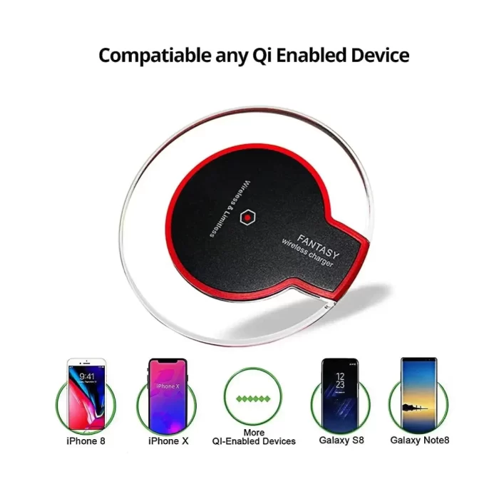 Wireless Qi Charger,Charging PAD for Supported Phones and Airpods (Wireless Charger) - Image 7