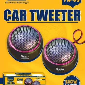 SoRoo 250W MAX Tweeter Car Speaker  (250 W) - Image 2
