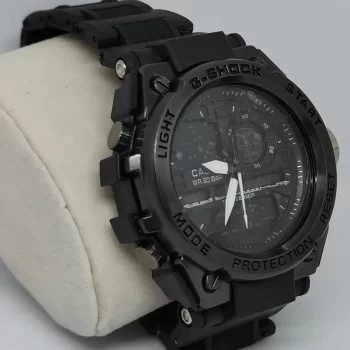 GShock Casio Watches - G Shock WR 20 BAR Stylish Analog-Digital Watch WR Black for Men - Image 2