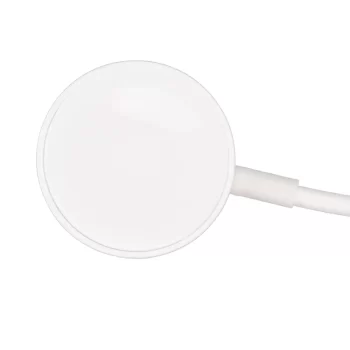 Smart Watch Wireless Charger - Smart Watch Charger, ABS Overcurrent Protection Magnetic Adsorption Smart Watch Charger Cable Overheat Protection for Fast Charging (White) - Image 2