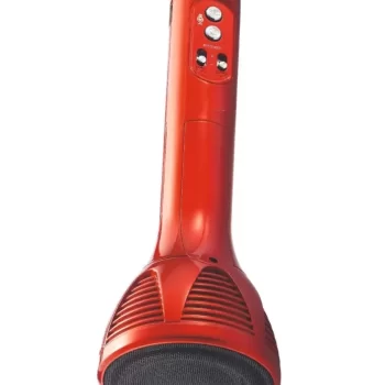 3D Stereo Wireless Voice Changer Mic, Bluetooth Speaker and in-Built FM Echo Treble, Bass Adjustable
