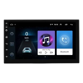 I-Copper Universal Android Infotainment System 7.0 inch Capacitive Touchscreen Double Din Car Stereo (Android 8.1) Car Player with Navigation/GPS/WiFi/Bluetooth Full HD 1080P 1GB RAM/16GB ROM - Image 5